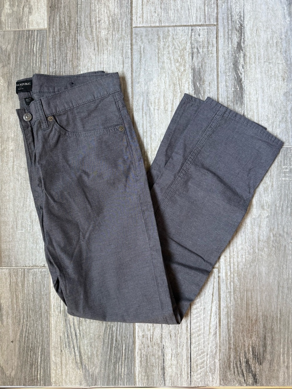 Banana Republic Men's Gray Pants